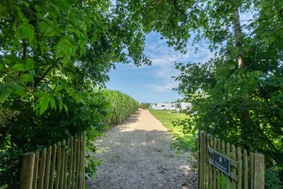 7Huizen aan Zee - Standplätze auf dem Campingplatz