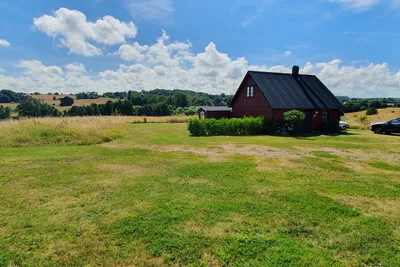 Ängdala Camping på Österlen - Hütte auf dem Campingplatz