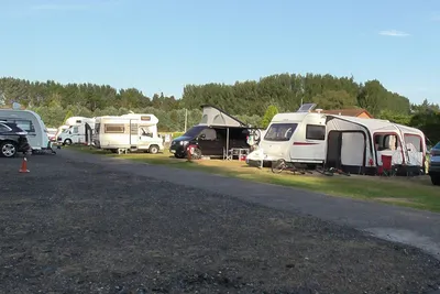 Aird Donald Caravan Park - Standplätze des Campingplatzes