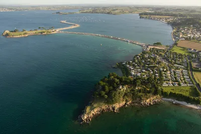 Camping Ar Kleguer  -  Campingplatz vom Campingplatz am Meer in der Bretagne