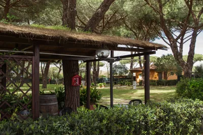 Area Sosta La Pampa - Standplätze auf dem Campingplatz