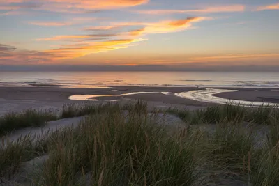 Børsmose Strand Camping- Badestrand  beim Campingplatz 