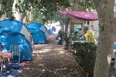 Camping Baia del Sole - Wohnmobil- und  Wohnwagenstellplätze im Schatten der Bäume