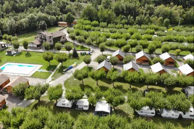 Camping Baliera - Übersicht auf das gesamte Campingplatz Gelände 