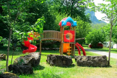 Camping Balmweid - Kinderspielplatz des Campingplatzes