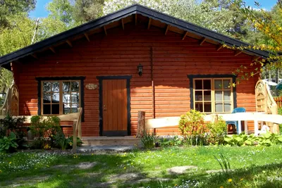 Camping Banzelvitzer Berge - Mobilheim auf dem Campingplatz