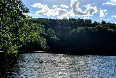 BergseeCamp - Blick auf den Bergsee
