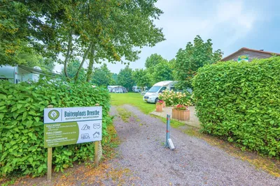 Camping Buitenplaats Drenthe - Eingang des Campingplatzes