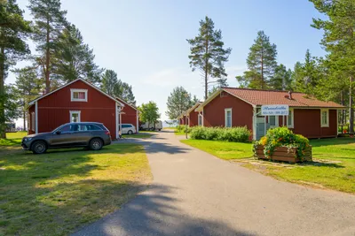 Camping Byske Havsbad - Eingang des Campingplatz