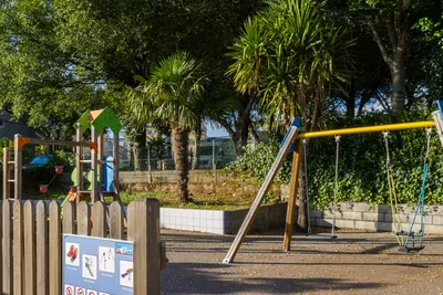 Camping As Cancelas  -  Spielplatz vom Campingplatz