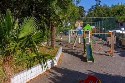 Camping As Cancelas  - Sportplatz und Spielplatz auf dem Campingplatz