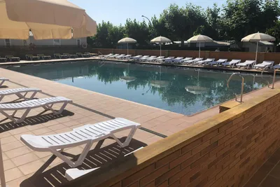 Camping El Camell - Pool auf dem Campingplatz