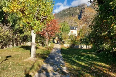 Camping Solau - Blick auf den Campingplatz im Grünen