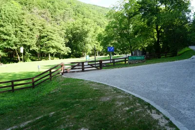 Camp Duboka - Eintritt auf dem Campingplatz 
