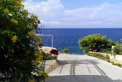Camp Horizont - Blick auf das Meer vom Campingplatz aus