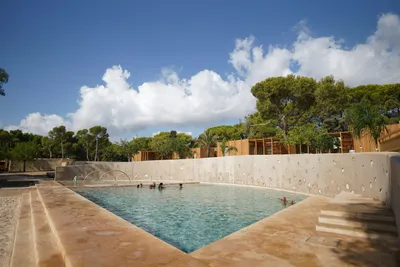 Camping Alfacs - Pool im Freien auf dem Campingplatz