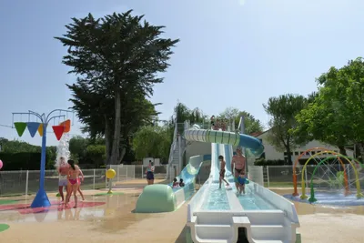 Camping Paradis Aloé  Camping Aloé  - Wasserspielplatz für Kinder auf dem Campingplatz