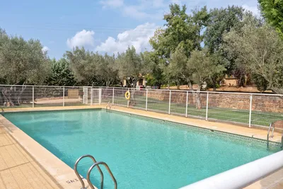 Camping Alquézar - Pool auf dem Campingplatz