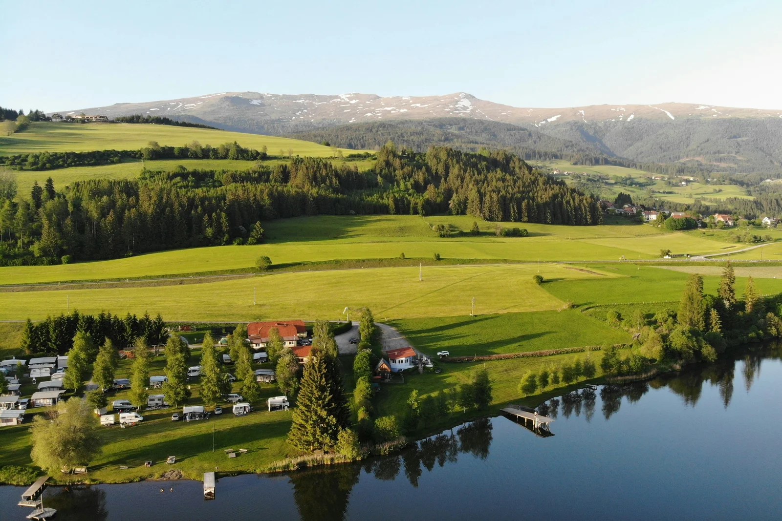 Camping am Badesee Wander - & Naturparkcamping