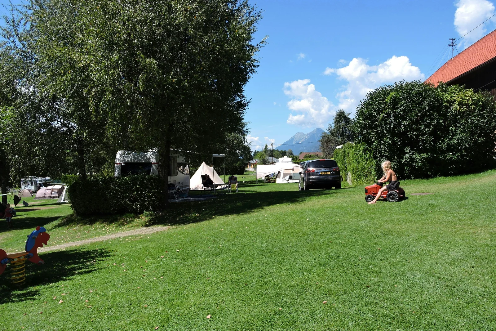 Camping am Bauernhof