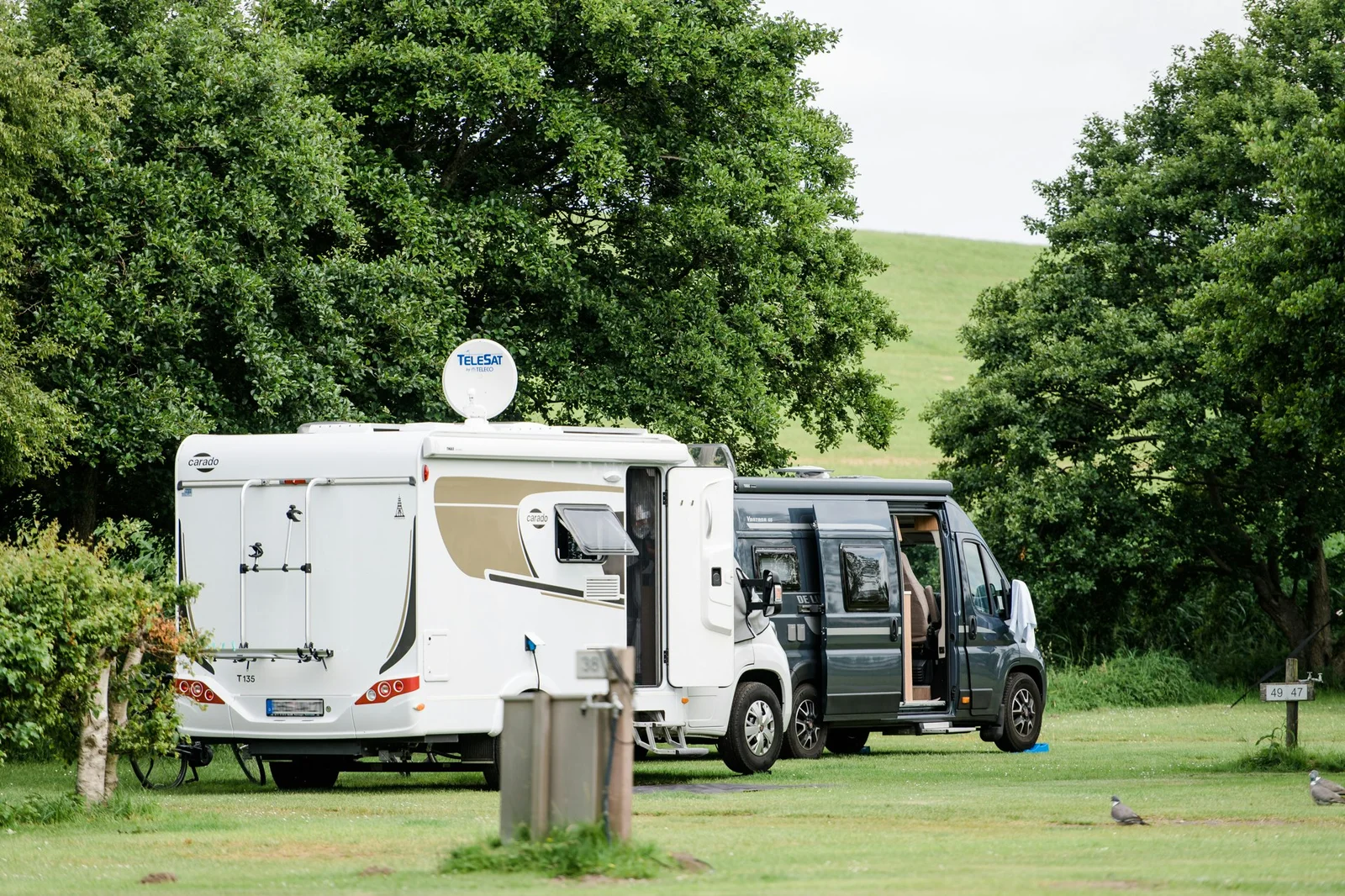 Camping am Deich