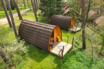 Camping Am Dreetzsee - Campingpods auf dem Campingplatz