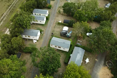 Camping Animal King  - Campingplatz aus der Vogelperspektive