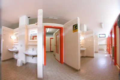 Camping Aprica - Sanitärbereich auf dem Campingplatz