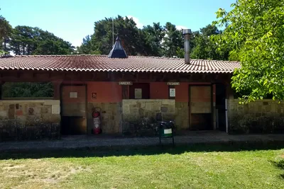 Camping Arlanza -  Sanitärgebäude auf dem Campingplatz