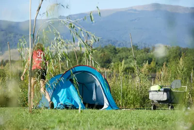 Camping Baleia - Standplätze auf dem Campingplatz