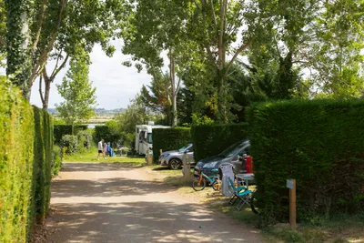 Camping Bois Soleil - Standplätze auf dem Campingplatz