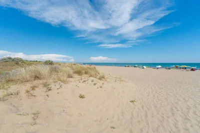 Camping Ca'Savio  Camping Ca' Savio - Blick auf den Sandstrand