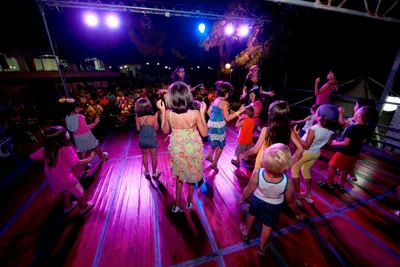 Camping Capo Vieste - Tanzanimation für Kinder am Abend