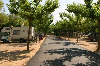 Camping Carlos III - Wohnmobil- und  Wohnwagenstellplätze auf dem Campingplatz