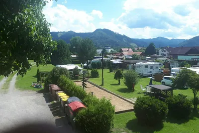 Camping Club Hinterberg - Campingplatz aus der Vogelperspektive