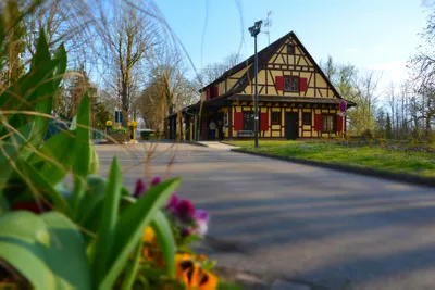 Camping de l'Ill - Colmar- Eingang des Campingplatzes 