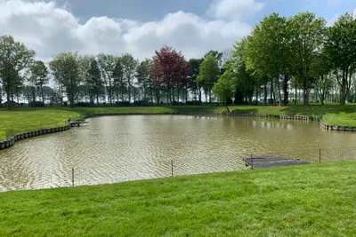 Camping De Soetelaer - Teich auf dem Campingplatz