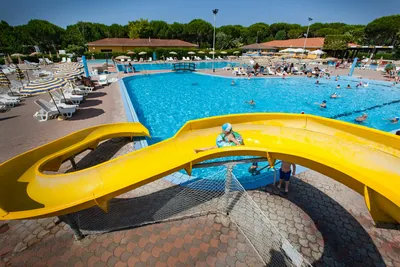 Camping Delle Gorette - Poolbereich auf dem Campingplatz