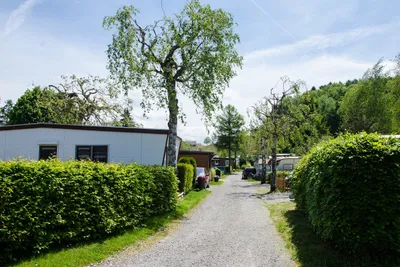 Camping Forel  -  Wohnwagen- und Zeltstellplatz vom Campingplatz im Grünen