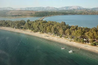 CAMPING DREPANOS - Strand vom Campingplatz