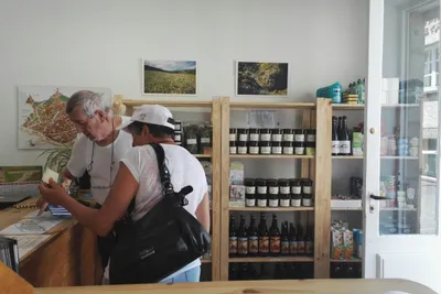 Camping de Bouthezard  -  Rezeption und Geschäft auf dem Campingplatz 
