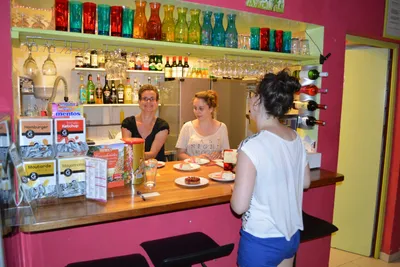 Camping Du Vieux Château -  Bar  auf dem Campingplatz