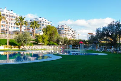 Camping El Torres - Blick auf das Freibad des Campingplatzes