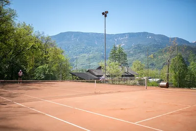 Camping Ganthaler  - Tennisplatz auf dem Campingplatz