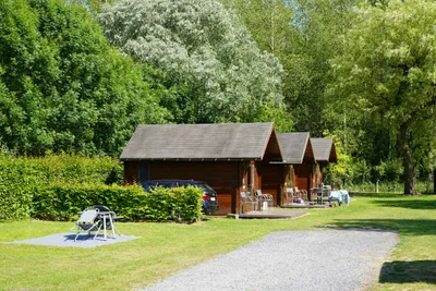 Camping Groeneveld - Außenansicht Mobilheime auf dem Campingplatz