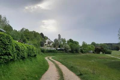 Camping Haus Seeblick - Straße zum Campingplatz