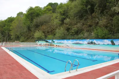 Camping Igara de San Sebastián - Pool vom Campingplatz