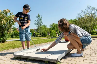 Camping Katzenkopf  - Minigolfanlage auf dem Campingplatz