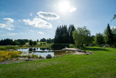 Camping Kreuzhof - Lage am See