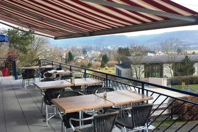 Camping Krounebierg - Terrasse des Restaurants